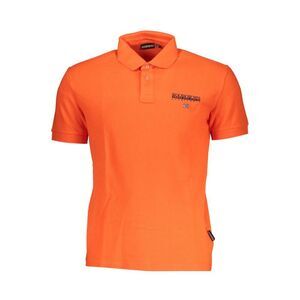 Napapijri Pink Contrast Detail Polo Men's Shirt